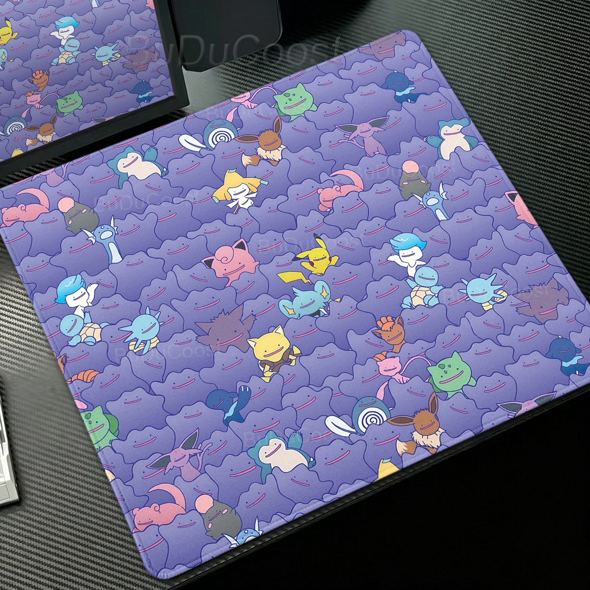 Anime Pokémon Ditto Mouse Pad  – обзор и цена Desk Setup Gadgets