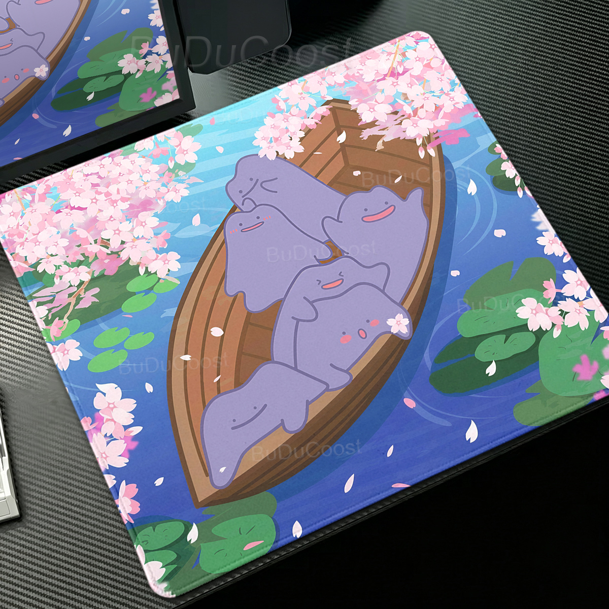 Anime Pokémon Ditto Mouse Pad  – обзор и цена Desk Setup Gadgets