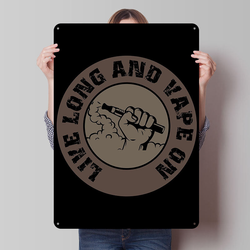 Vape Design For Ecig Tinplate  – обзор и цена Desk Setup Poster