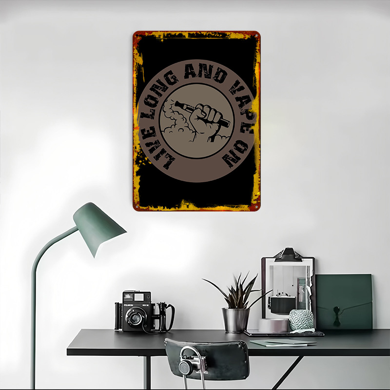 Vape Design For Ecig Tinplate  – обзор и цена Desk Setup Poster