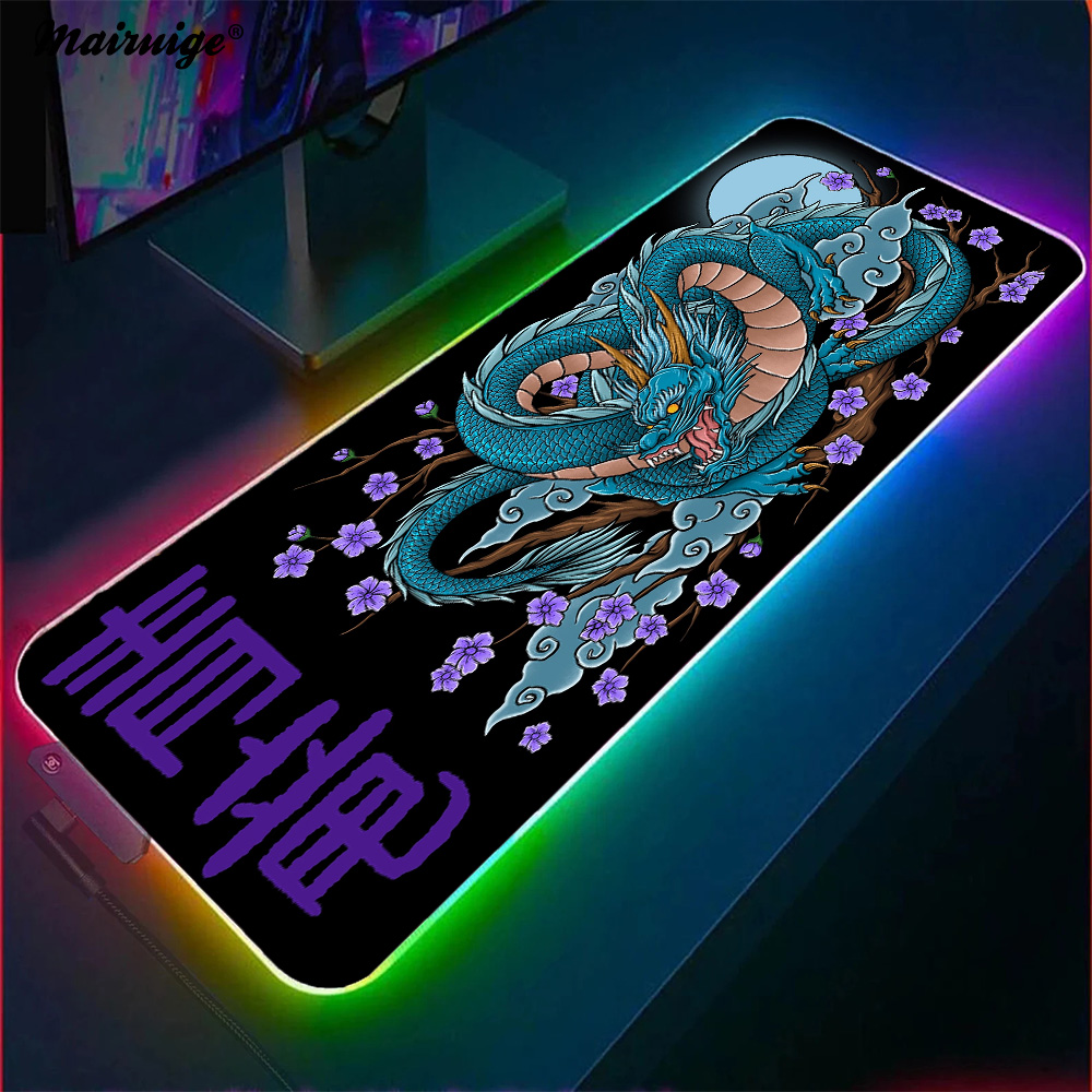 Black Dragon Mouse Pad 900x400 – обзор и цена Desk Setup Gadgets
