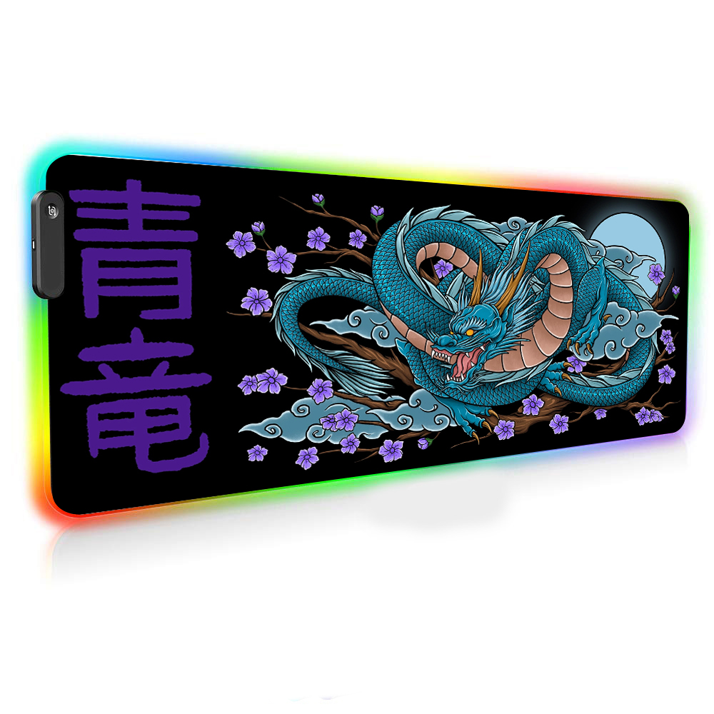 Black Dragon Mouse Pad 900x400 – обзор и цена Desk Setup Gadgets