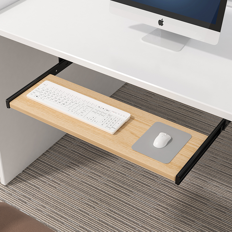 Wood Keyboard Tray Under Desk  – обзор и цена Desk Setup Living Room