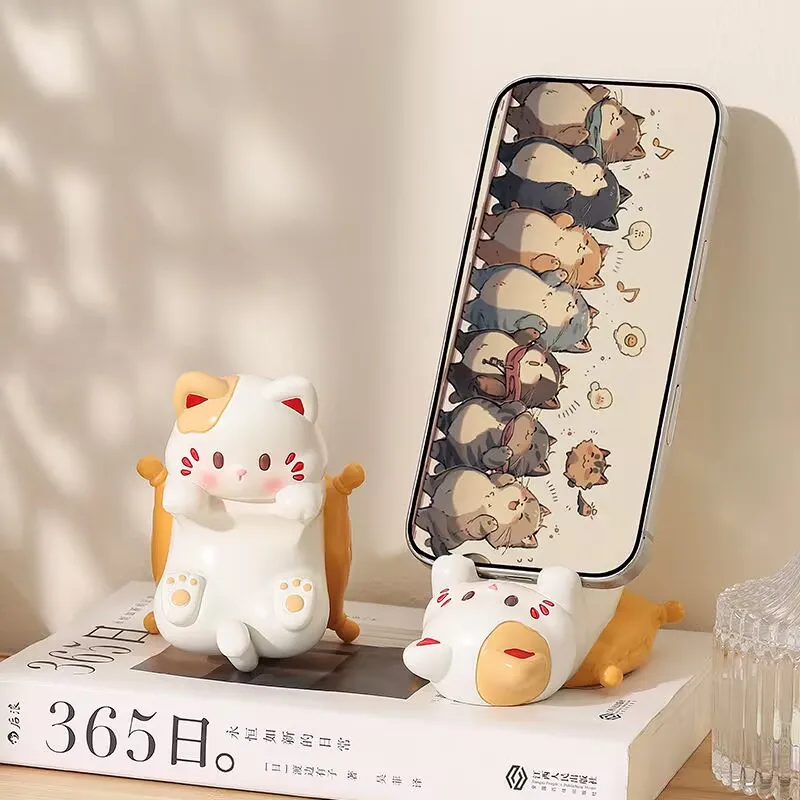 Cute Cartoon Cat Desktop Ornam – обзор и цена Desk Setup Cute