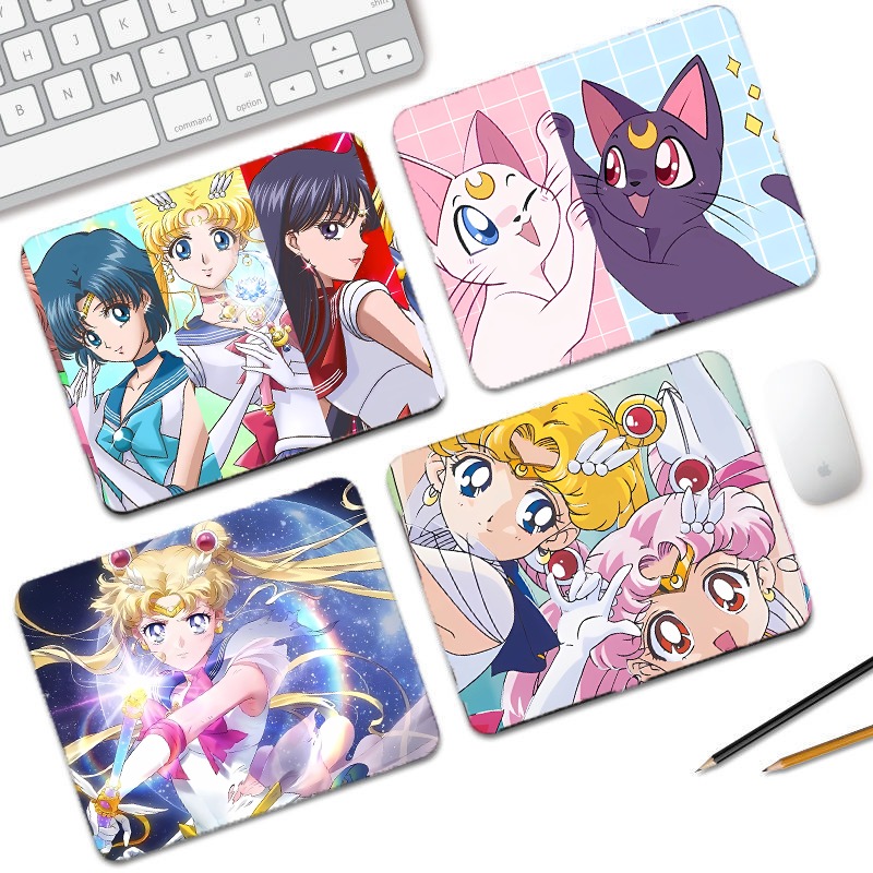 Sailor Moon Kawaii Mouse Pad S – обзор и цена Desk Setup Cute