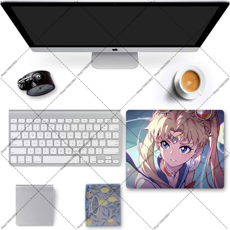 Sailor Moon Kawaii Mouse Pad S – обзор и цена Desk Setup Cute