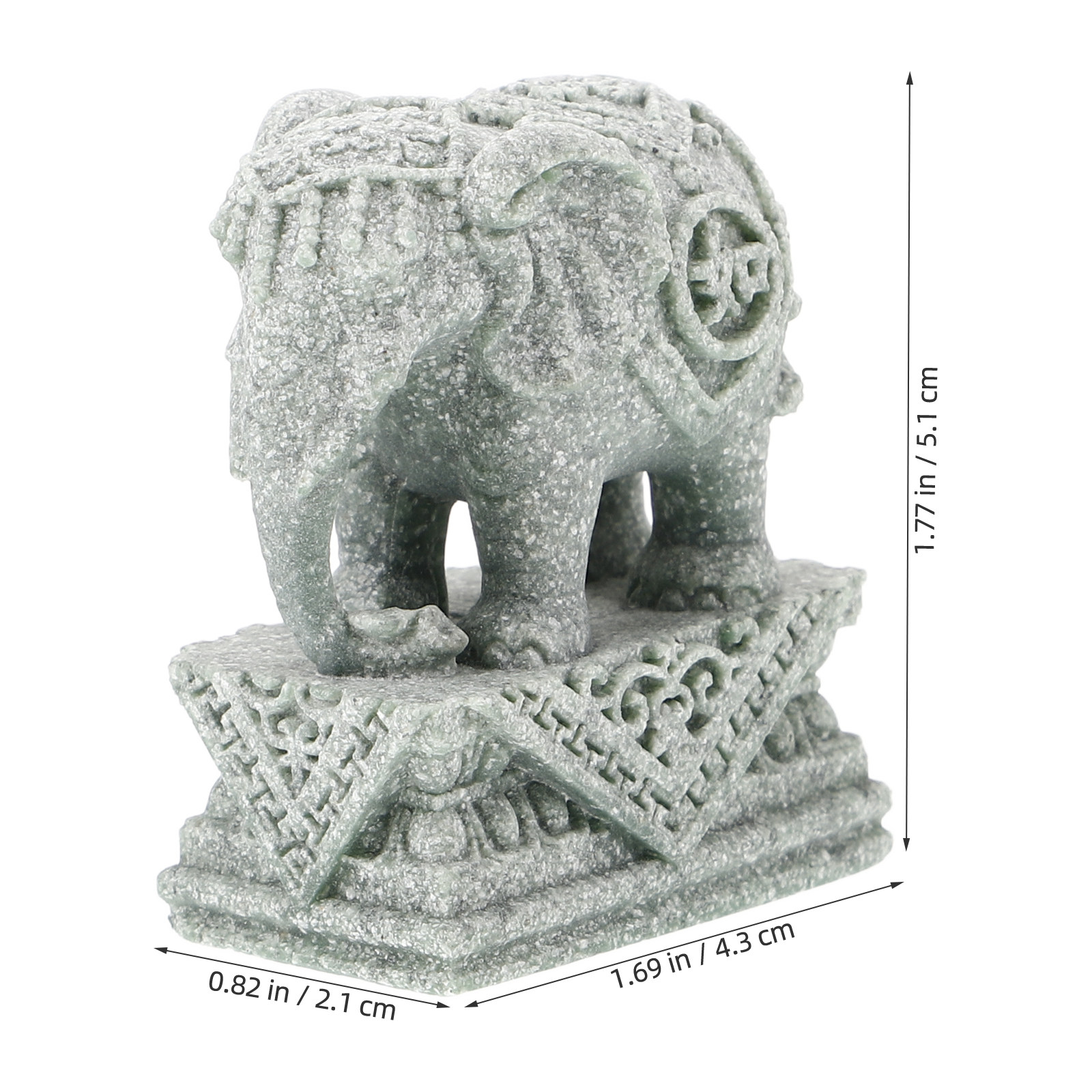 1Pair Sandstone Elephant Sculp – обзор и цена Desk Setup Living Room
