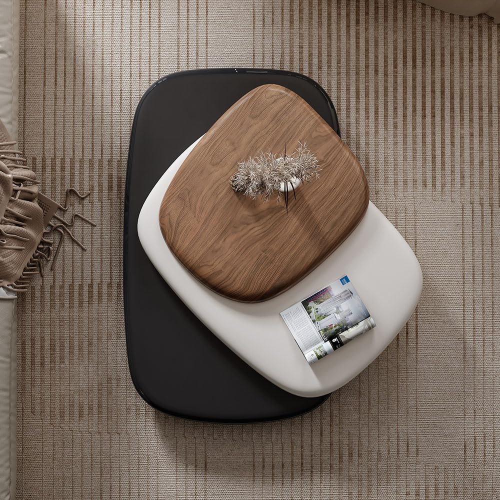 Modern Rotatable Wood Coffee T – обзор и цена Desk Setup Modern
