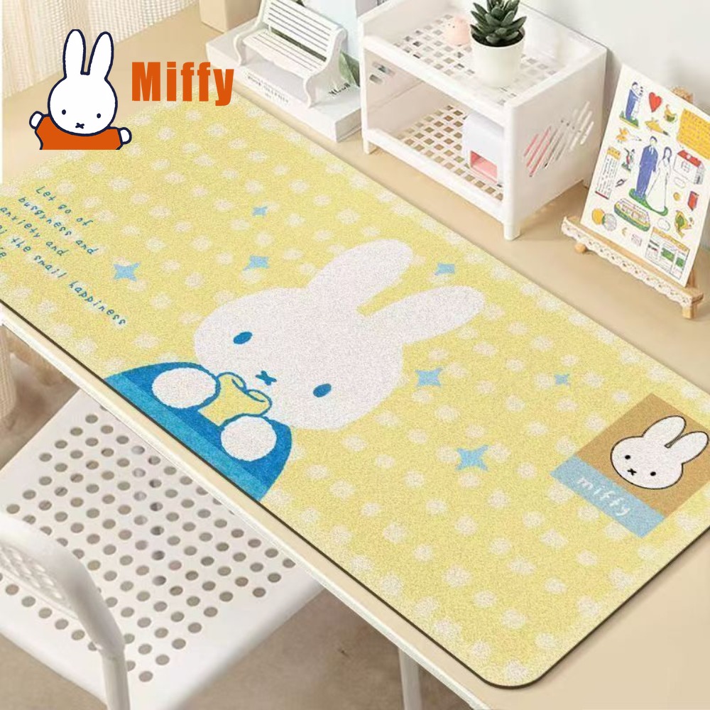 Kawaii Miffy Extra Large Desk  – обзор и цена Desk Setup Cute
