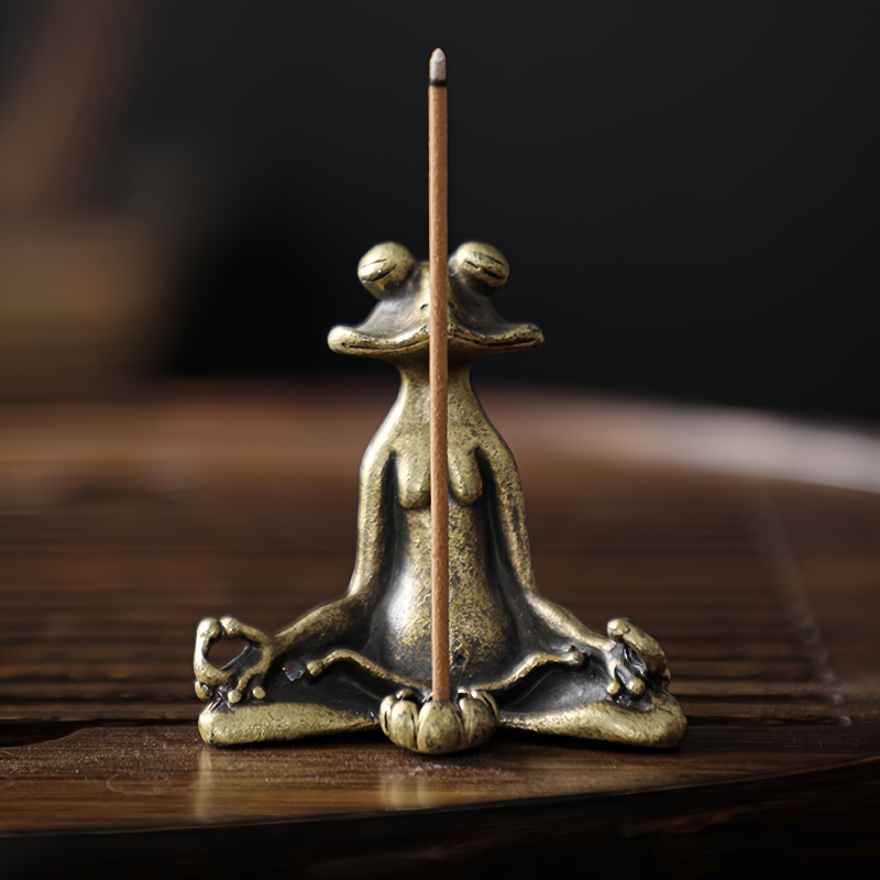 1PC Retro Brass Meditate Zen F – обзор и цена Desk Setup Retro