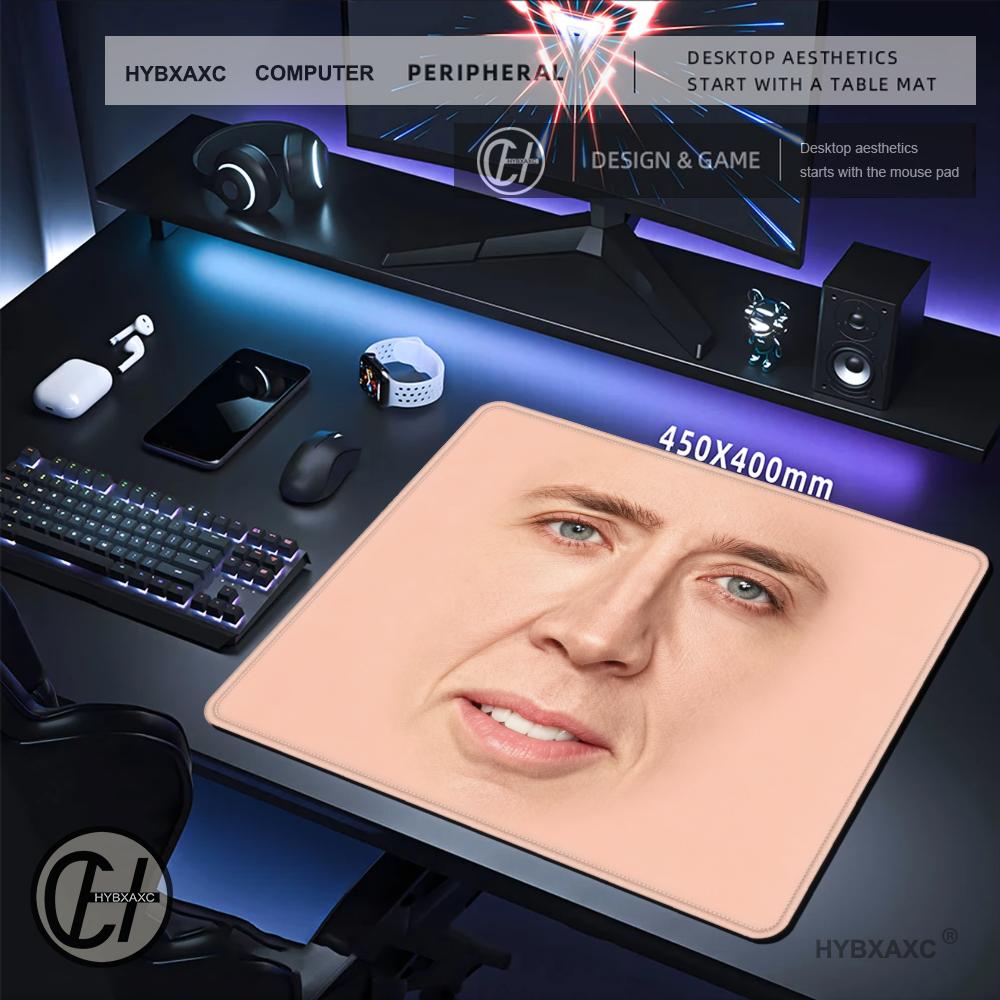 HYBXAXC Nicolas Cage Face Meme – обзор и цена Work Desk Home Setup