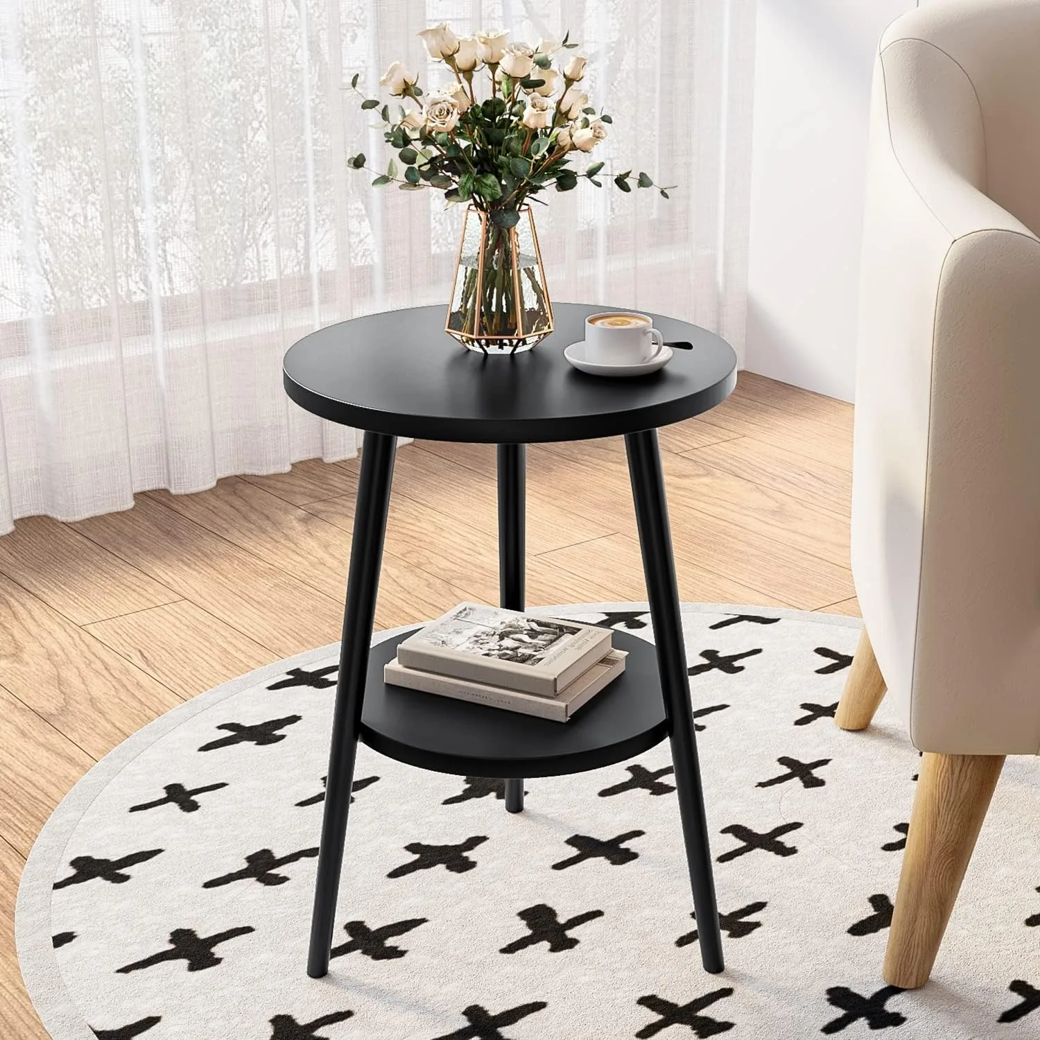 Double Layered Circular Dining – обзор и цена Desk Setup Modern