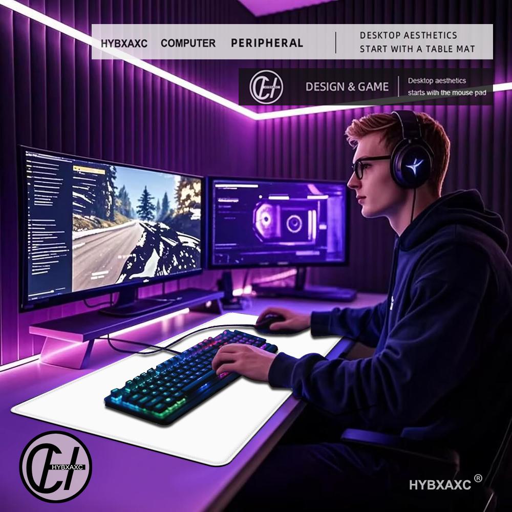 Solid Color Gaming Mouse Pad G – обзор и цена Desk Setup With Keyboard Tray