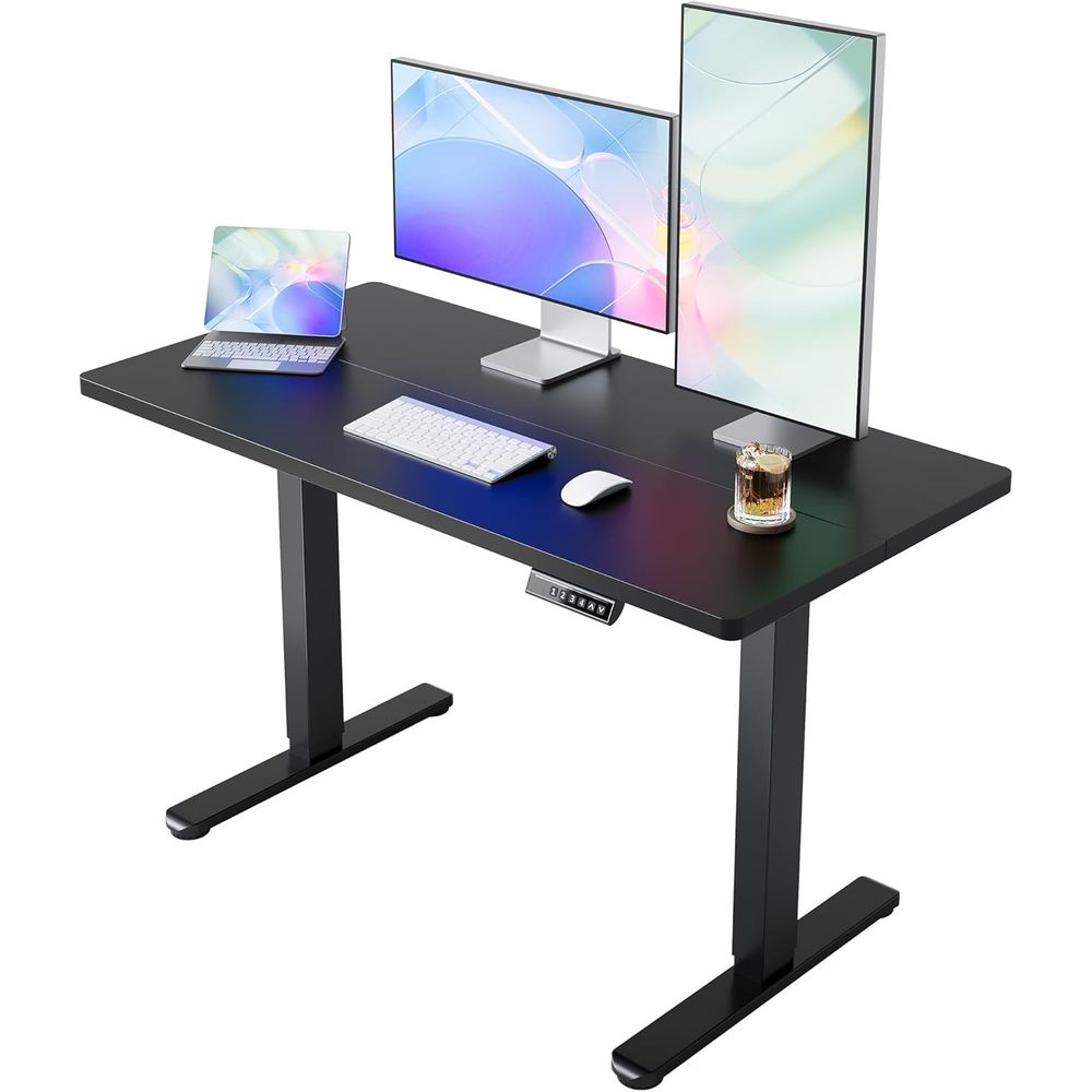 55 x 28 inch Electric Standing – обзор и цена Work Desk Home Setup