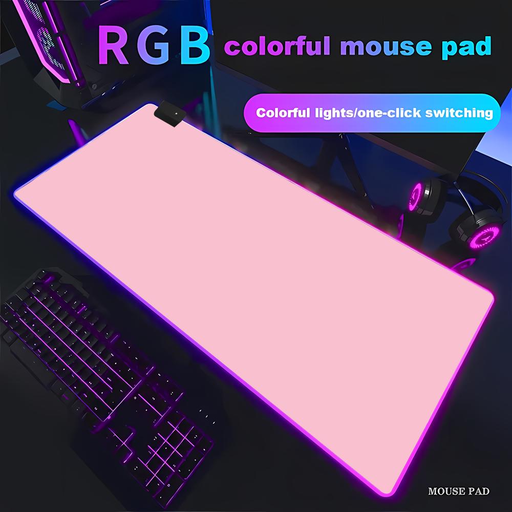 RGB HD Solid Color Gaming Mous – обзор и цена Desk Setup With Keyboard Tray