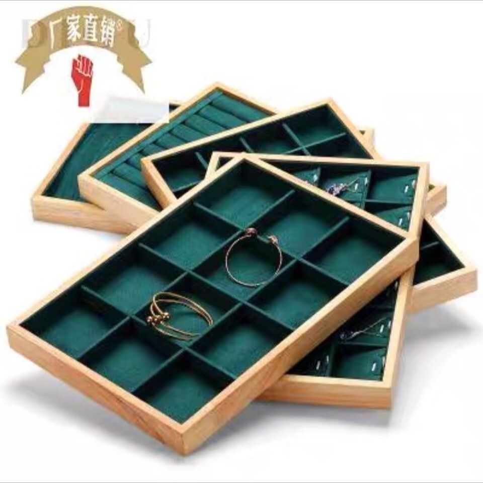 Dark Green Velvet Bamboo Jewel – обзор и цена Drawer Organizer Bamboo