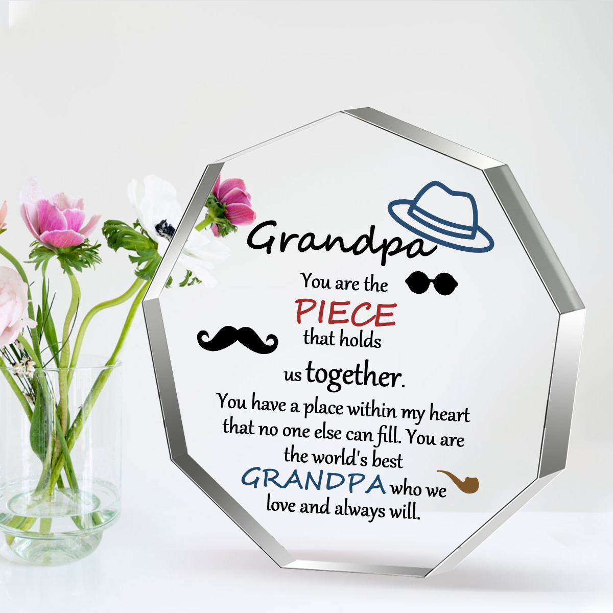 Grandpa Gift from Grandchildre – обзор и цена Desk Setup Retro