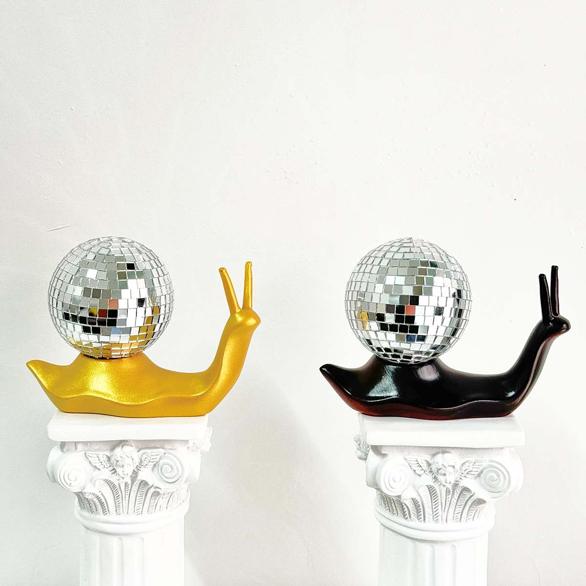 Disco Snail Miniature Snail Mo – обзор и цена Desk Setup Retro
