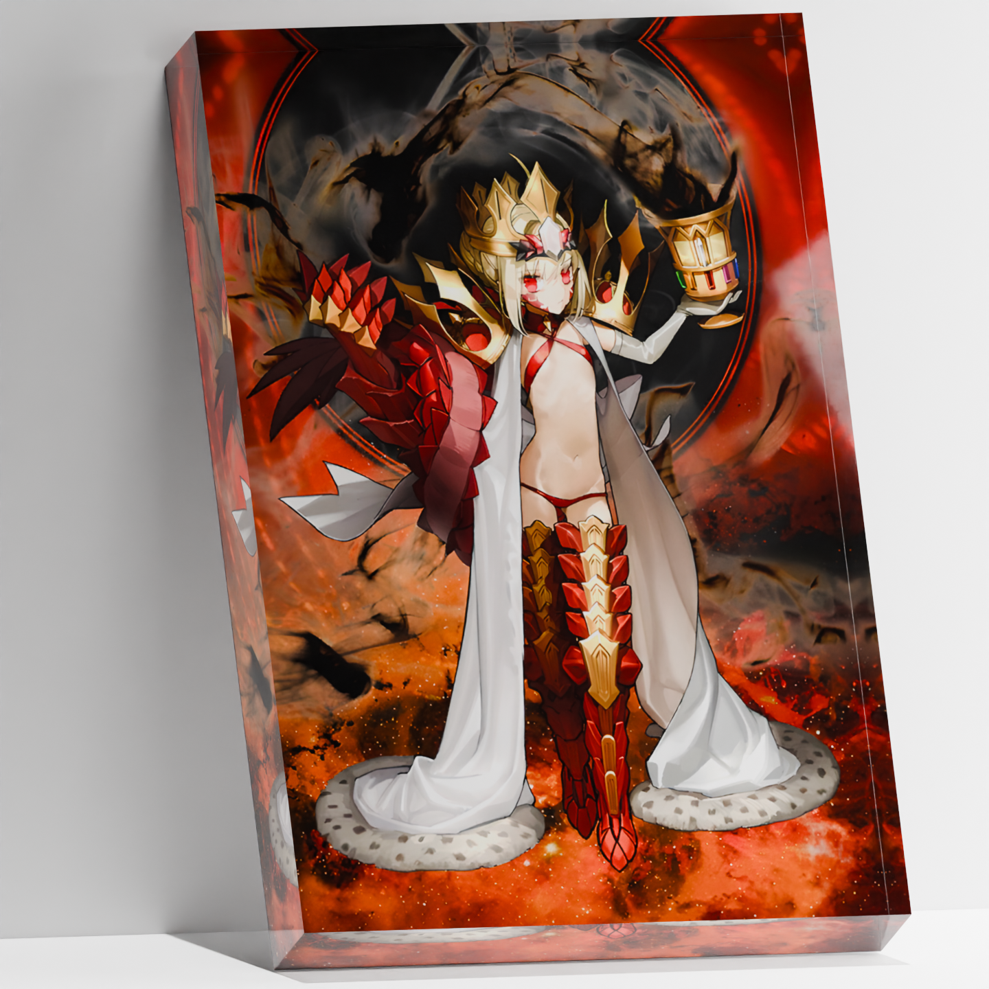Custom Acrylic Photo Block Fat – обзор и цена Desk Setup Poster