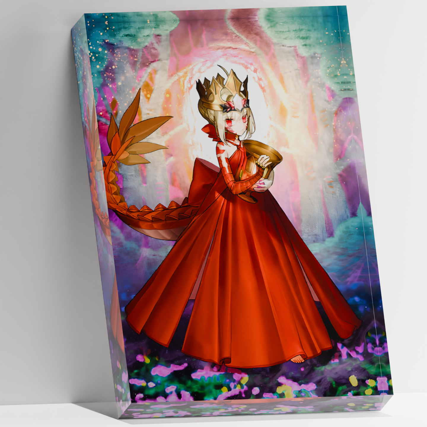 Custom Acrylic Photo Block Fat – обзор и цена Desk Setup Poster