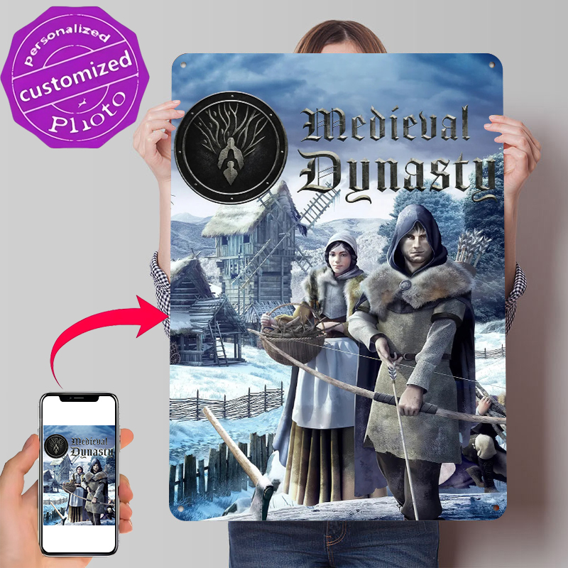 Medieval Dynasty Game Art Meta – обзор и цена Desk Setup Poster