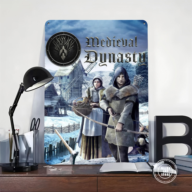 Medieval Dynasty Game Art Meta – обзор и цена Desk Setup Poster