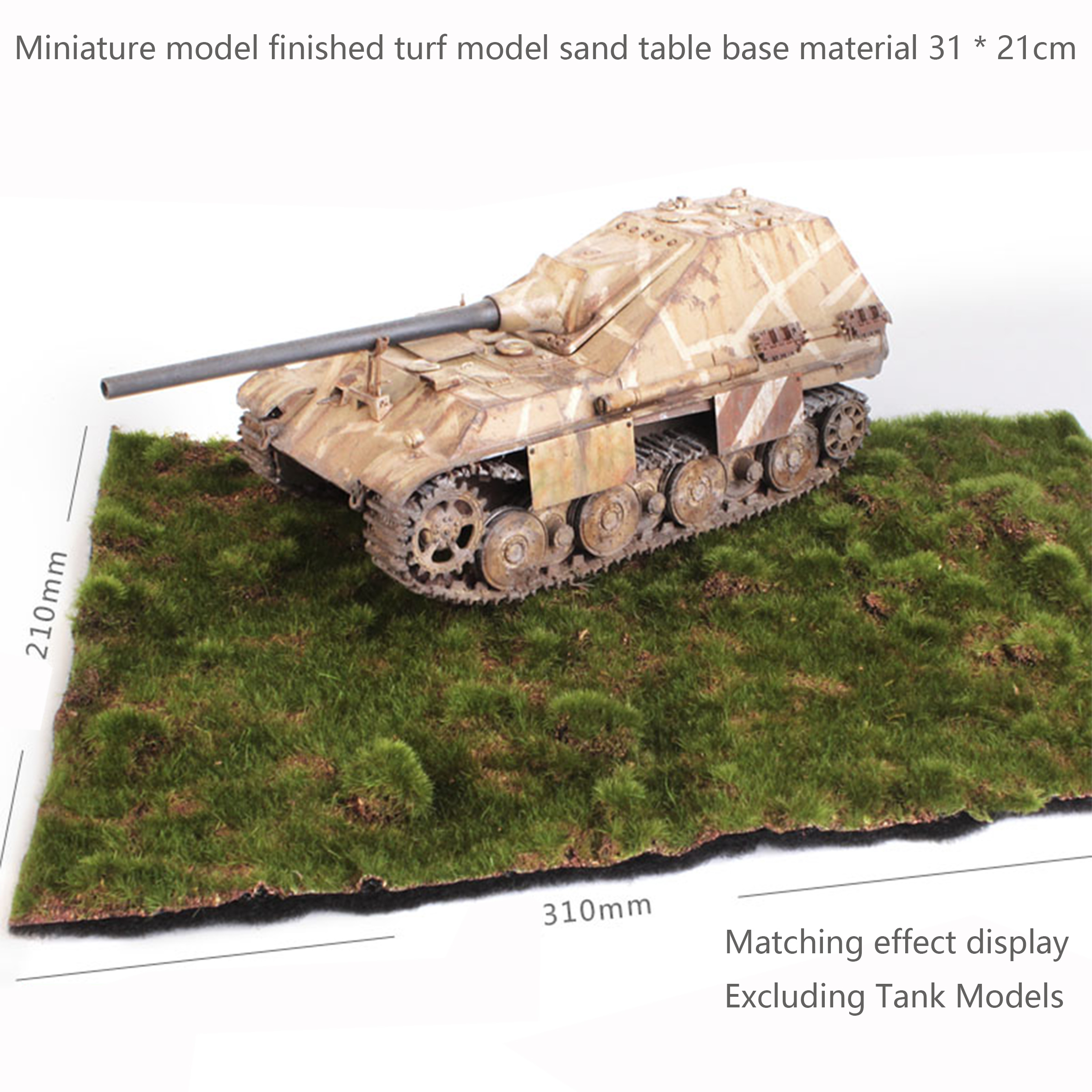 Miniature model finished turf  – обзор и цена Desk Setup Modern