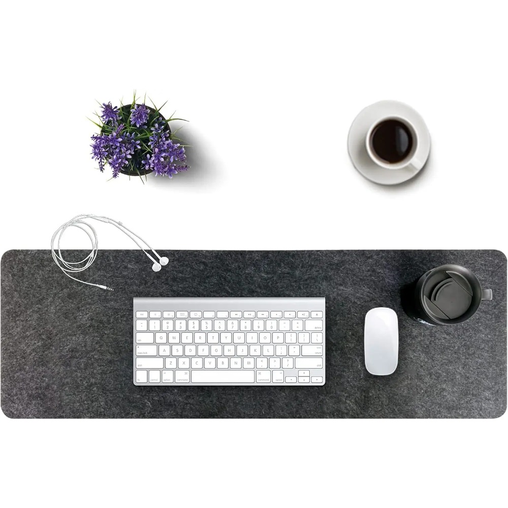 Felt Desk Mat Computer Mat for – обзор и цена Desk Setup Ergonomic