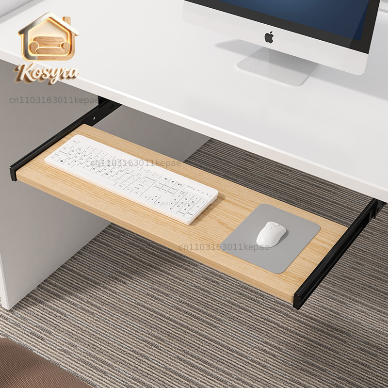 Wood Keyboard Tray Under Desk  – обзор и цена Desk Setup With Keyboard Tray