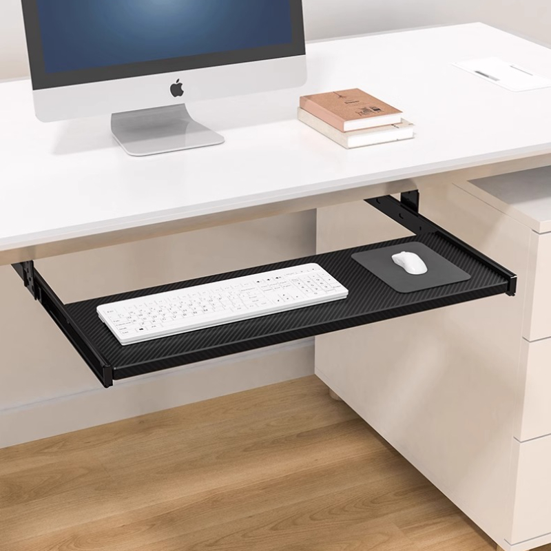 Wood Keyboard Tray Under Desk  – обзор и цена Desk Setup With Keyboard Tray
