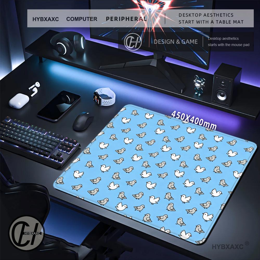 HYBXAXC Cute Blue Bird Pattern – обзор и цена Work Desk Home Setup