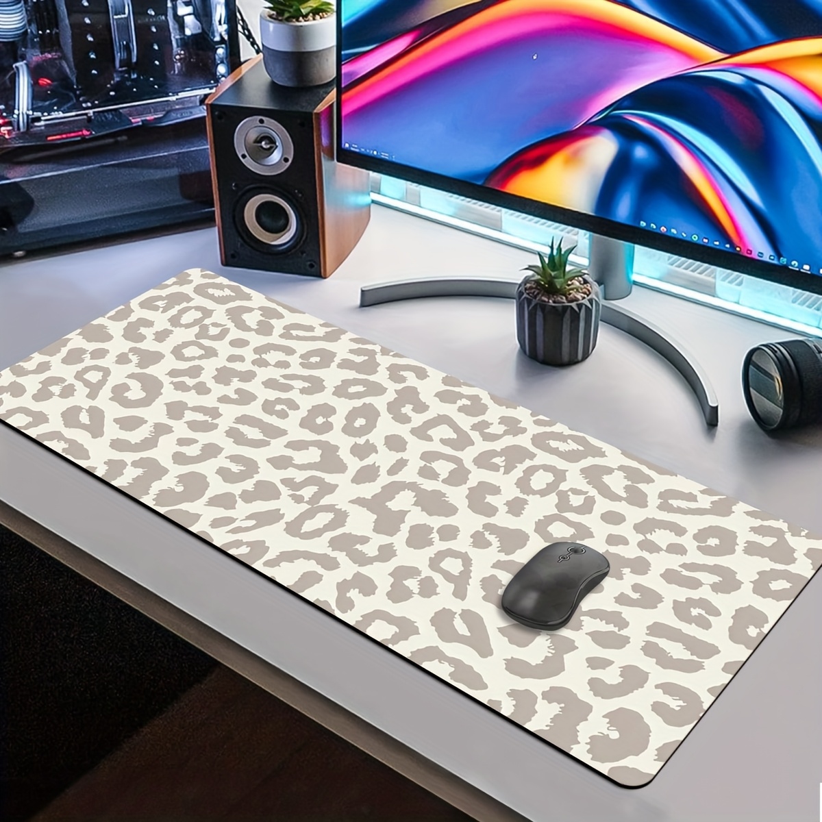 XL/XXL Computer Keyboard and M – обзор и цена Desk Setup Beige