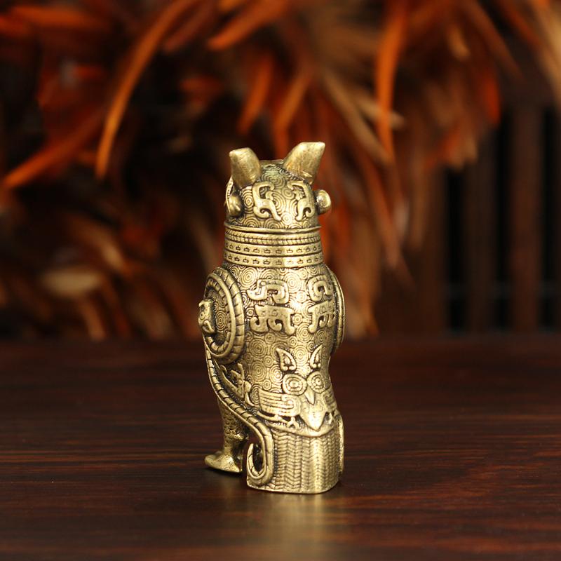Ancient Owl Zun Bronze Vessel  – обзор и цена Desk Setup Retro