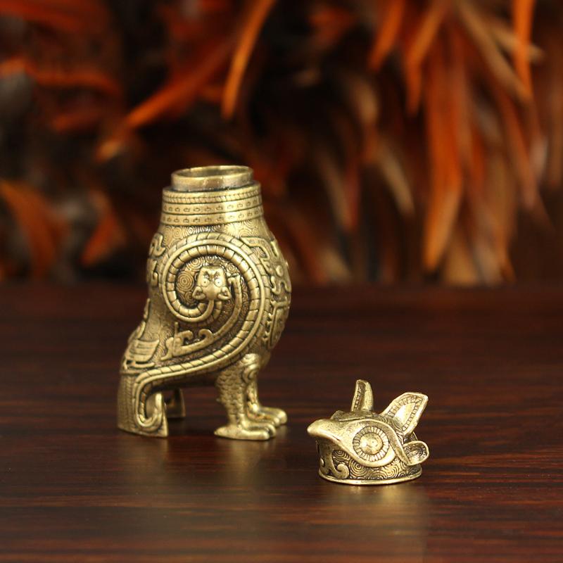 Ancient Owl Zun Bronze Vessel  – обзор и цена Desk Setup Retro