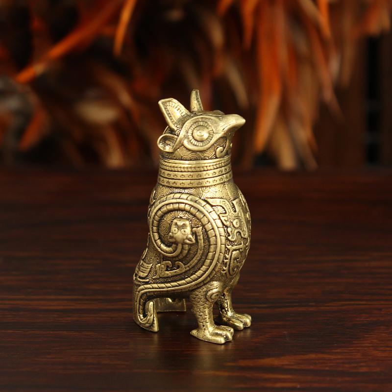 Ancient Owl Zun Bronze Vessel  – обзор и цена Desk Setup Retro