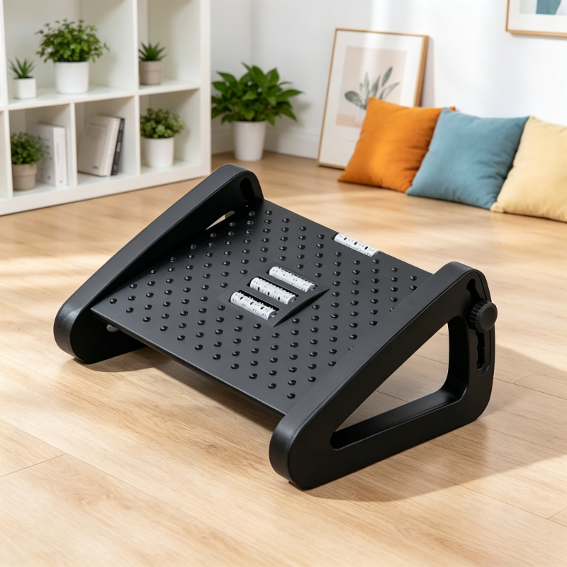 Adjustable Black Triangle Foot – обзор и цена Desk Setup Ergonomic