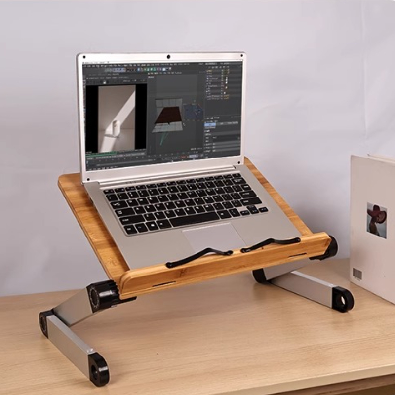 Adjustable Bamboo Bed Desk Fol – обзор и цена Desk Setup Living Room