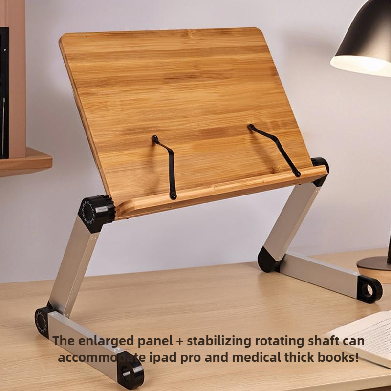 Adjustable Bamboo Bed Desk Fol – обзор и цена Desk Setup Living Room