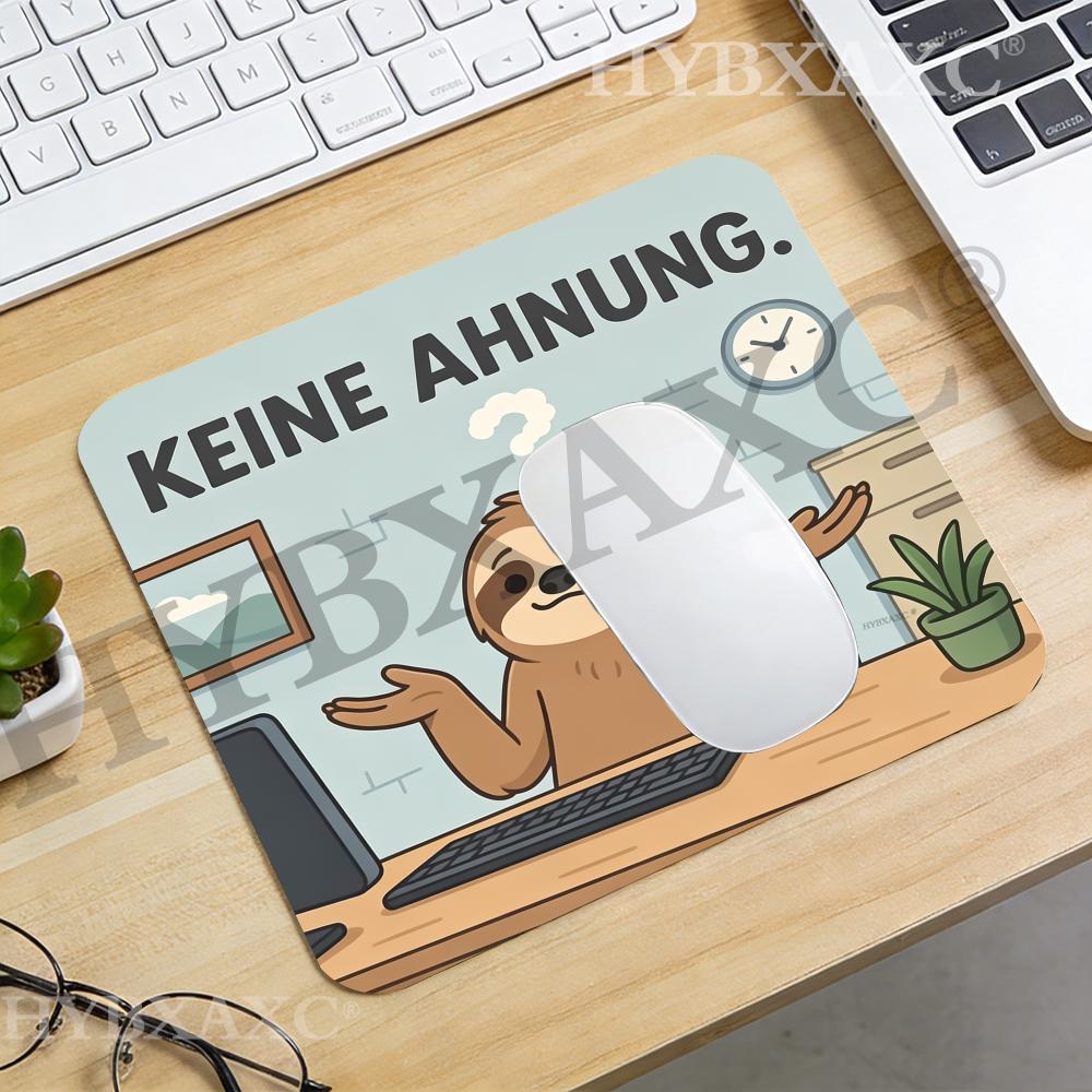 HYBXAXC Funny Sloth Keine Ahnu – обзор и цена Work Desk Home Setup