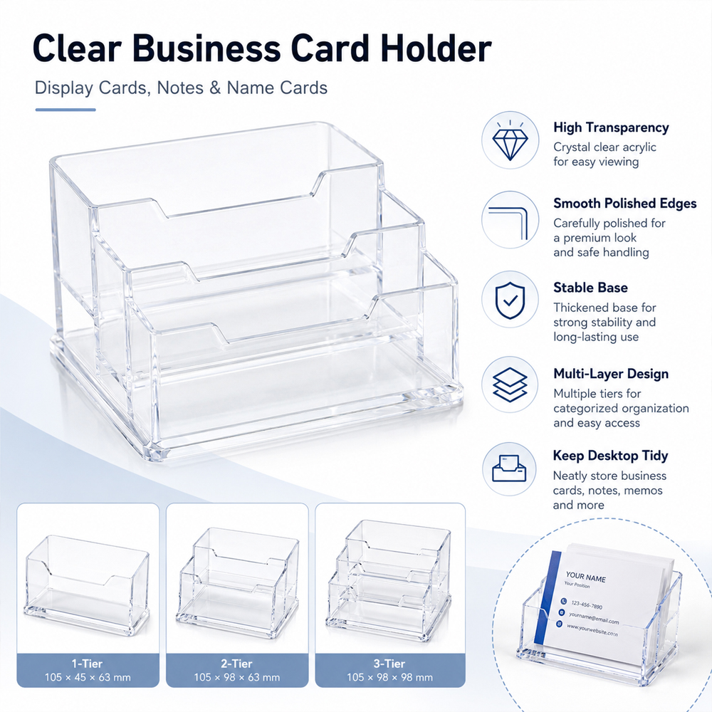 1-3Pcs Modern Clear Acrylic Bu – обзор и цена Desk Setup Modern