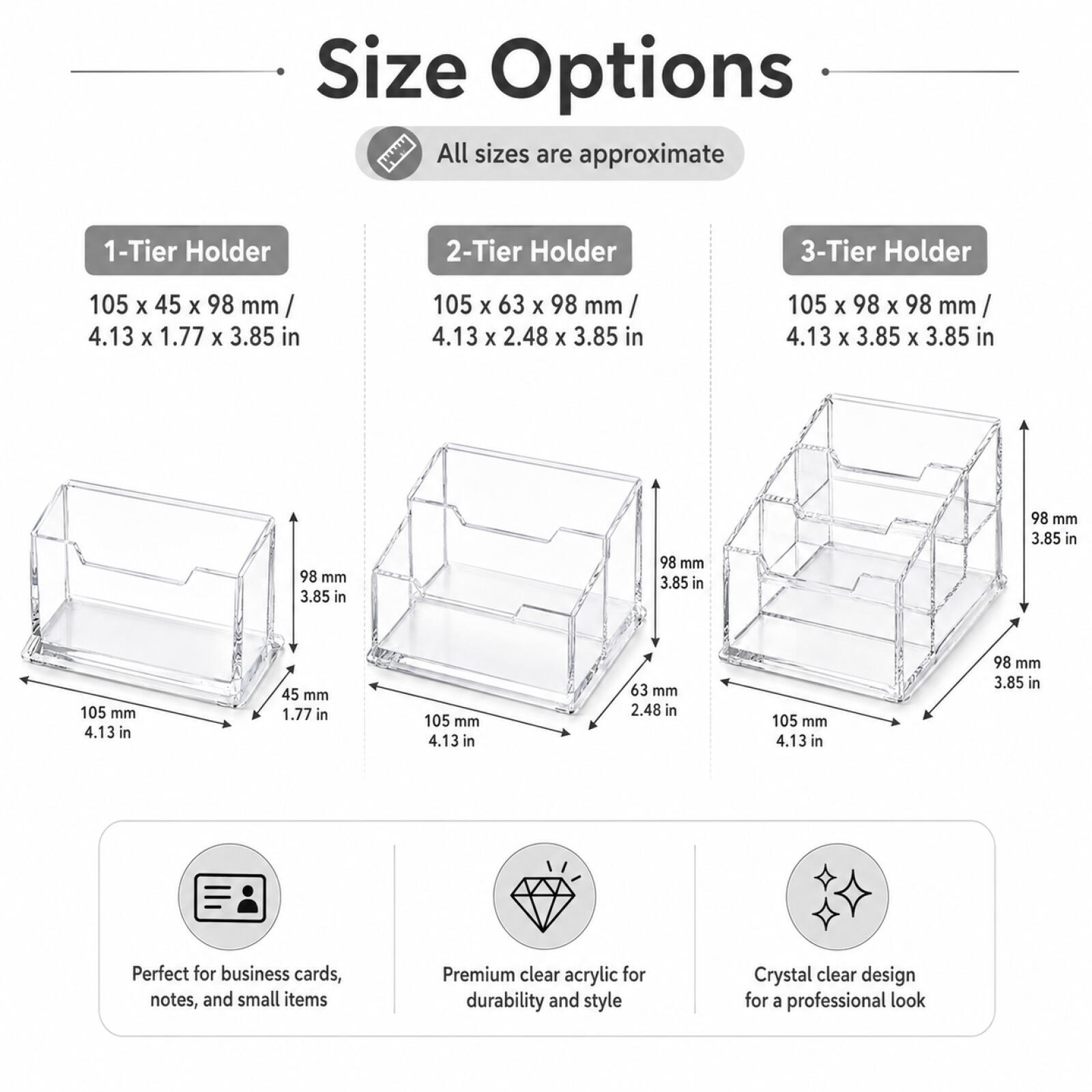 1-3Pcs Modern Clear Acrylic Bu – обзор и цена Desk Setup Modern