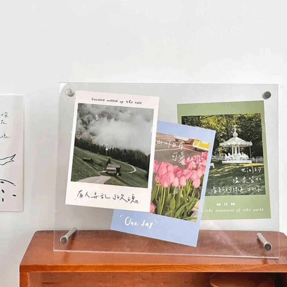 New Transparent Acrylic Photo  – обзор и цена Desk Setup Poster