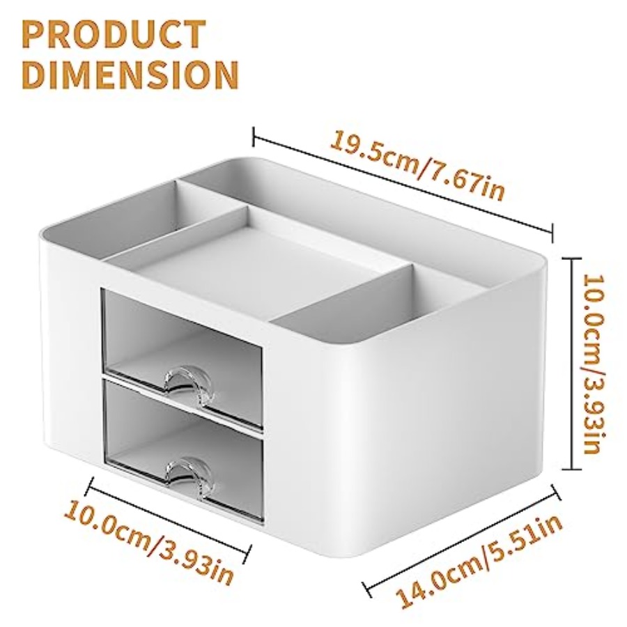 Pen Organizer with 2 Drawer, M – обзор и цена Drawer Organizer Bamboo