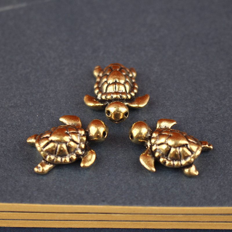 Brass Turtle Figurine​ - Vinta – обзор и цена Desk Setup Retro