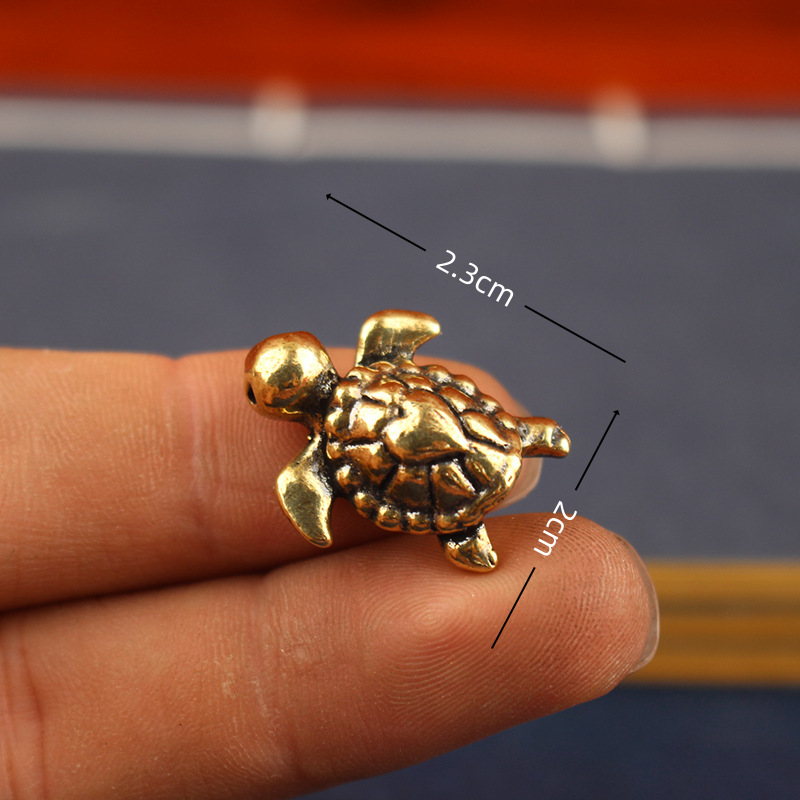 Brass Turtle Figurine​ - Vinta – обзор и цена Desk Setup Retro