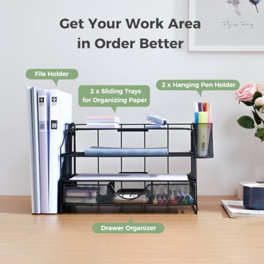 Desk Organizers and Accessorie – обзор и цена Drawer Organizer Bamboo