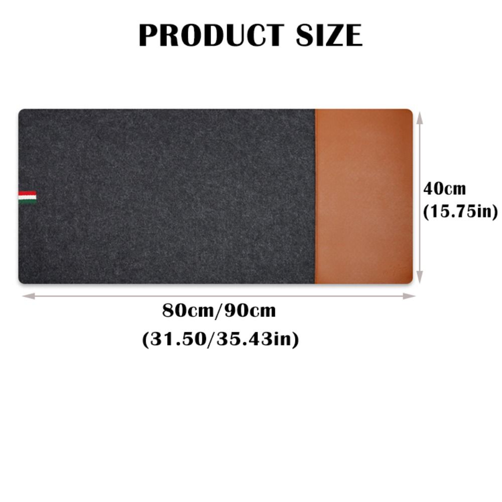 Felt Leather Mouse Pad Waterpr – обзор и цена Desk Setup Gadgets
