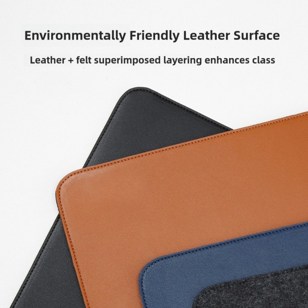 Felt Leather Mouse Pad Waterpr – обзор и цена Desk Setup Gadgets