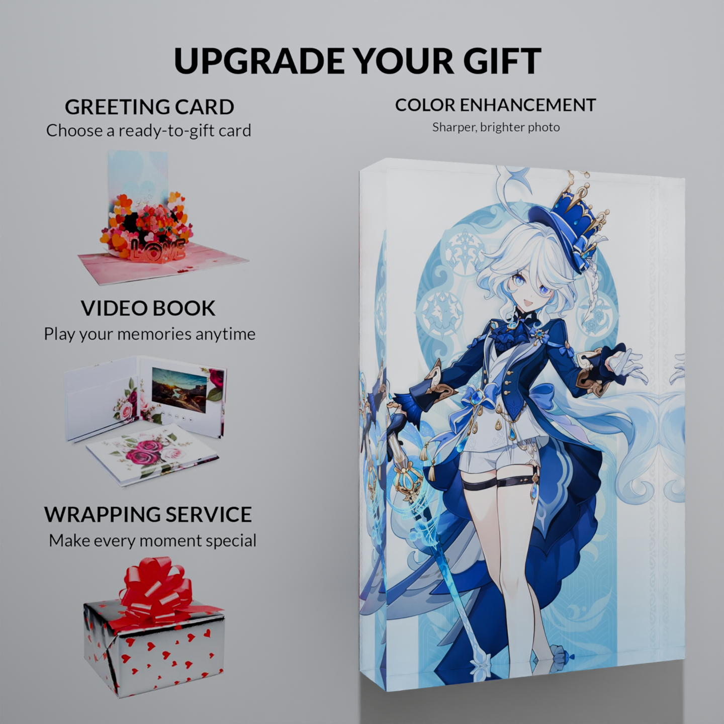 Bespoke Genshin Impact Furina  – обзор и цена Desk Setup Poster