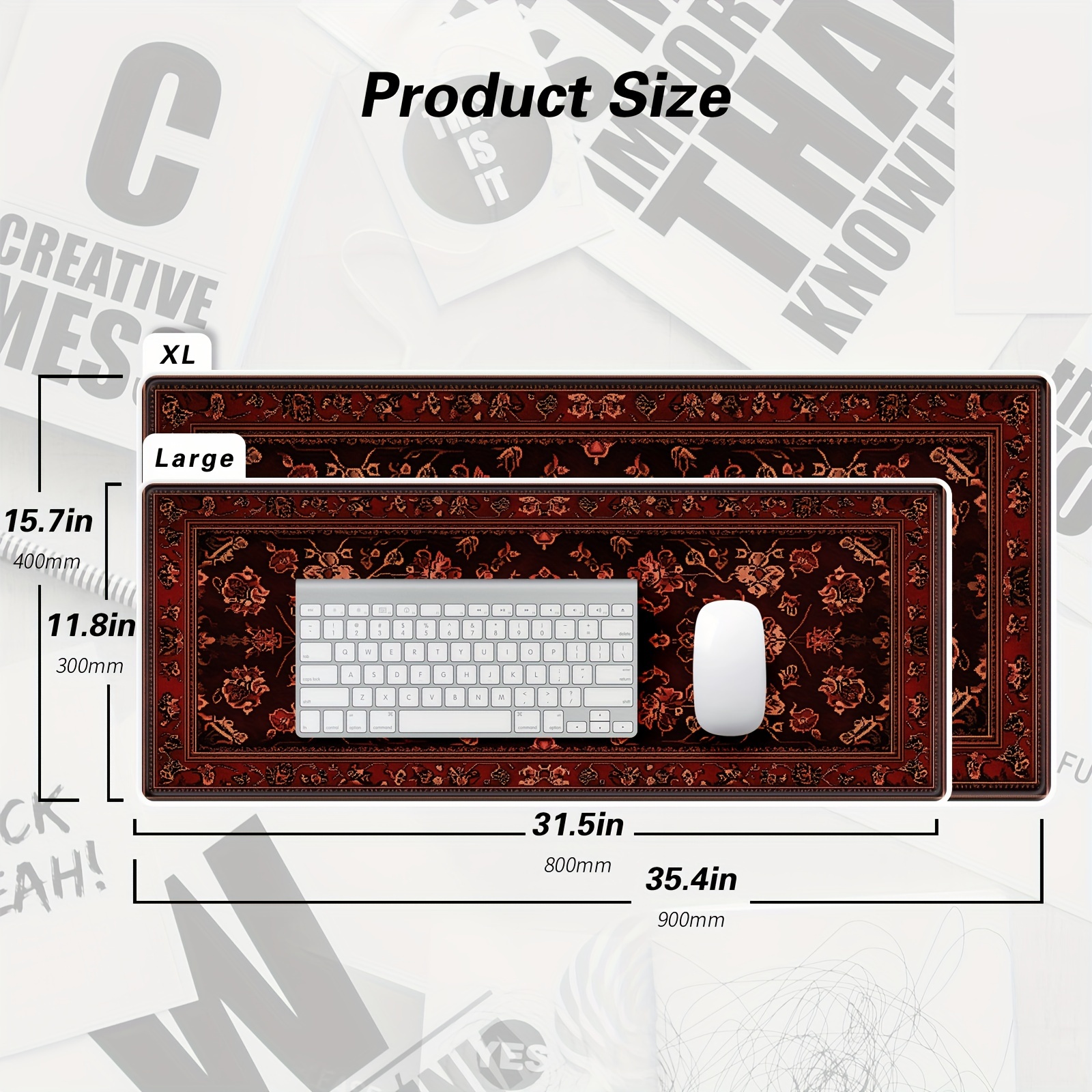 Vintage Persian Pattern Mouse  – обзор и цена Desk Setup Gadgets